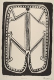 Artist: b'Yulidjirri, Thompson.' | Title: b'Namarrkon' | Date: 2000, October - November | Technique: b'lithograph, printed in black ink, from one stone'