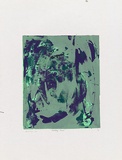 Artist: b'MEYER, Bill' | Title: b'Mouldy forest' | Date: 1970 | Technique: b'screenprint, printed in four colours, by reduction block-out process (wax washout)' | Copyright: b'\xc2\xa9 Bill Meyer'