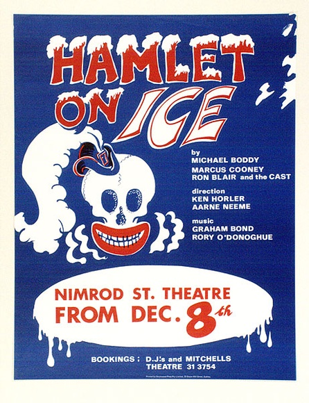 Artist: b'UNKNOWN' | Title: b'Hamlet on ice - Nimrod' | Date: 1974?