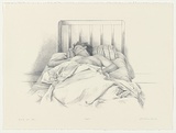 Artist: b'Sydney, Grahame C.' | Title: b'Sleeper' | Date: 1992 | Technique: b'lithograph, printed in black ink, from one stone'