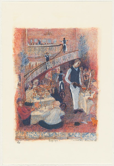 Artist: b'Robinson, William.' | Title: b'Bofinger' | Date: 2006 | Technique: b'lithograph, printed in colour, from multiple stones'