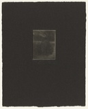 Artist: b'Johnstone, Ruth.' | Title: b'Terror Australis I' | Date: 1989 | Technique: b'etching printed in metallic silver and black ink from one plate'