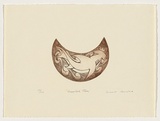 Artist: b'Nawakie, Robert.' | Title: b'Hammerhead Totem.' | Date: 2006 | Technique: b'etching, printed in brown ink, from one plate'