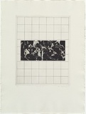 Artist: MADDOCK, Bea | Title: Funeral II | Date: 1971, September | Technique: photo-etching and aquatint, printed in black ink, from two plates