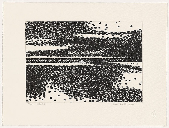 Artist: b'Bettinson, Ian.' | Title: b'Seven.' | Date: 2005 | Technique: b'open-bite and aquatint, printed in black ink, from one plate'