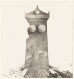Artist: SCHMEISSER, Jorg | Title: not titled. | Date: 1983 | Technique: lithograph, printed in black ink, from one stone | Copyright: © Jörg Schmeisser