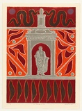 Artist: b'Coburn, John.' | Title: b'La clemenza de tito' | Date: 1996 | Technique: b'lithograph, printed in colour, from four stones'