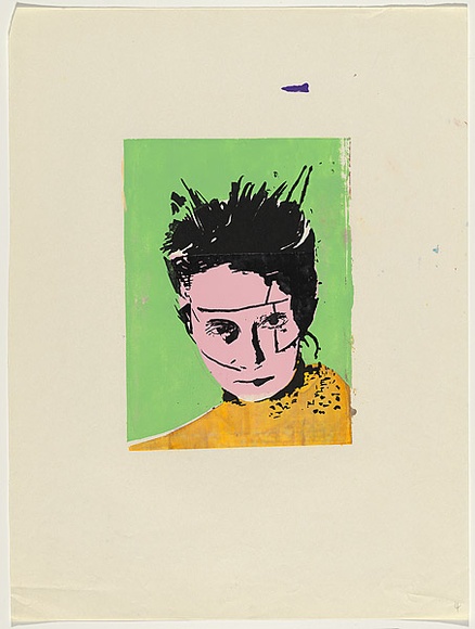 Artist: b'Johnson, Tim.' | Title: b'Brook' | Date: 1979 | Technique: b'screenprint, printed in colour, from multiple stencils' | Copyright: b'\xc2\xa9 Tim Johnson'