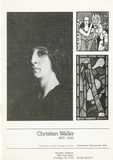 Christian Waller, 1895-1956.