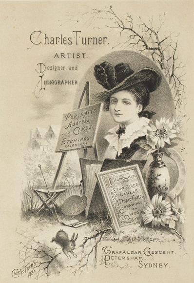 Artist: Turner, Charles. | Title: Charles Turner, Artist, Designer and Lithographer | Date: 1884 (dated)
