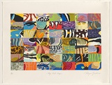Artist: b'Gordon, Robyn.' | Title: b'Reef fish magic' | Date: 1993 | Technique: b'screenprint, printed in colour, from multiple stencils'