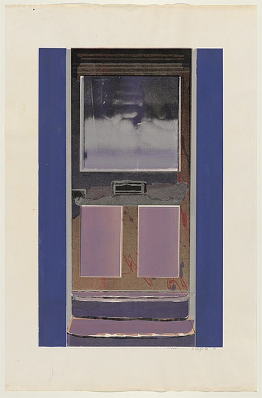 Title: b'Door' | Date: 1968 | Technique: b'screenprint, printed in colour, multiple screens'