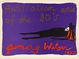 Artist: b'Watson, Jenny.' | Title: bAustralian artist of the 80's | Date: 1987 | Technique: b'offset-lithograph, printed in colour, from multiple stones [or plates]'