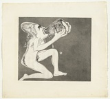 Artist: BOYD, Arthur | Title: Lysistrata?. | Date: (1970) | Technique: etching and aquatint, printed in black ink, from one plate | Copyright: Reproduced with permission of Bundanon Trust