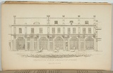 Artist: b'Ham Brothers.' | Title: b'Charlotte place, Swanston street, Melbourne.' | Date: 1851 | Technique: b'engraving, printed in black ink, from one copper plate'