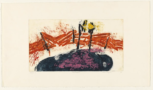 Artist: b'Pieper, Brian.' | Title: b'Conversation' | Date: 1988 | Technique: b'etching and aquatint, printed in colour, from mulitple plates' | Copyright: b'\xc2\xa9 Brian Pieper'