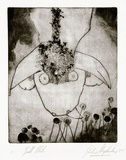 Artist: Shepherdson, Gordon. | Title: The second plate (The bull plate). 5 | Date: 1977 | Technique: drypoint, printed as monotype, from one plate