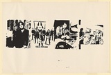 Artist: JOHNSON, Tim | Title: Bands I | Date: 1979 | Technique: screenprint, printed in black ink, from one stencil | Copyright: © Tim Johnson