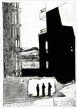Artist: McCarlie, Margaret. | Title: Tunnel vision | Date: 1984 | Technique: etching and aquatint