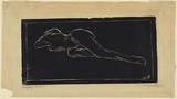 Artist: b'PRESTON, Margaret' | Title: b'Nude 1.' | Date: 1925 | Technique: b'woodcut, printed in black ink, from one block' | Copyright: b'\xc2\xa9 Margaret Preston. Licensed by VISCOPY, Australia'