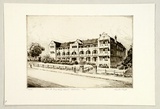 Artist: PLATT, Austin | Title: Fort Street Boys High School, Petersham | Date: 1934 | Technique: etching, printed in black ink, from one plate