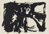 Artist: MADDOCK, Bea | Title: Entrance to a lane | Date: October 1961 | Technique: lithograph worked in touche, printed in black ink, from one stone