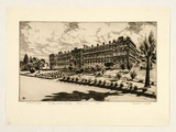 Artist: b'PLATT, Austin' | Title: b'St Ignatius College, Riverview' | Date: 1934 | Technique: b'etching, printed in black ink, from one plate'