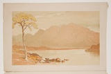 Artist: b'Hamel Brothers.' | Title: b'River and mountains for Nature and art' | Technique: b'lithograph, printed in colour, from multiple stones [or plates]'