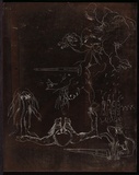 Artist: BOYD, Arthur | Title: Plate 27: Jonah page 86. Jonah's second sermon. | Date: 1972-73 | Technique: etched plate | Copyright: This work appears on screen courtesy of Bundanon Trust