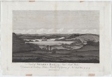 Title: b'View of Sharks Bay, in New South Wales. Taken from Vinegar Hill.' | Date: 1812 | Technique: b'engraving, printed in black ink, from one copper plate'