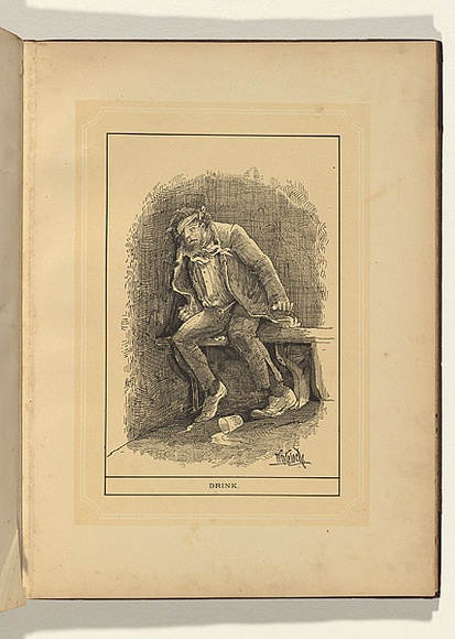 Artist: b'Whitelocke, Nelson P.' | Title: b'Drink.' | Date: 1885 | Technique: b'lithograph, printed in colour, from two stones'