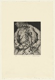 Artist: b'Esson, Michael.' | Title: bSurgeon's gown. | Date: 2000 | Technique: b'etching and aquatint, printed in black ink with plate-tone, from one plate'