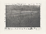 Artist: b'MEYER, Bill' | Title: b'Gap with angles of order' | Date: 1981 | Technique: b'photo-etching, aquatint, drypoint, printed in black ink, from one zinc plate' | Copyright: b'\xc2\xa9 Bill Meyer'