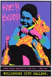 Artist: b'Cullen, Gregor.' | Title: b'Fresh blood.' | Date: 1983, before 14 December | Technique: b'screenprint, printed in colour, from four stencils' | Copyright: b'\xc2\xa9 Michael Callaghan'