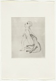 Artist: BOYD, Arthur | Title: Colour blind. | Date: 1970 | Technique: etching, printed in black ink, from one plate | Copyright: This work appears on screen courtesy of Bundanon Trust