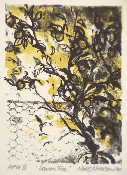 Artist: b'NICOLSON, Noel' | Title: b'Lemon tree' | Date: 2000, June | Technique: b'lithograph, printed in colour, from two stones'