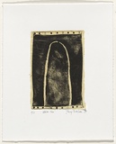 Artist: Watson, Judy. | Title: white line | Date: 1989 | Technique: lithograph, printed in black ink, from one stone