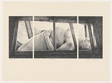 Artist: b'Gregory, Drew.' | Title: b'Claire' | Date: 1990 | Technique: b'lithograph, printed in black ink, from three stones'