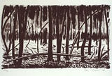 Artist: Jones, Tim. | Title: Burend cobor | Date: 1994 | Technique: lithograph, printed in dark brown ink, from one stone