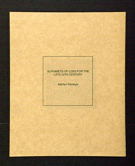 Artist: Fairskye, Merilyn. | Title: Title page. | Date: 1991 | Copyright: © Merilyn Fairskye
