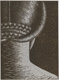 Artist: b'Klein, Deborah.' | Title: b'Myth' | Date: 1999, 24 February | Technique: b'linocut, printed in colour, from two blocks'