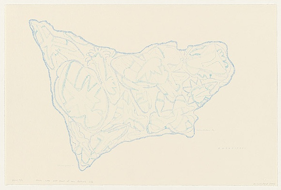 Artist: b'Crawford, Marian.' | Title: bThis was one part of my father's life (BUTARITARI) | Date: 2001, April - May | Technique: b'lithograph, printed in colour, from two stones'