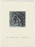 Artist: b'Cullen, Adam.' | Title: b'Walking corpse' | Date: 2002 | Technique: b'etching, printed in black ink, from one plate'