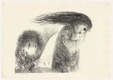 Artist: b'BOYD, Arthur' | Title: b'St Francis when young turning aside.' | Date: (1965) | Technique: b'lithograph, printed in black ink, from one plate' | Copyright: b'This work appears on screen courtesy of Bundanon Trust'