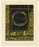 Artist: b'Salkauskas, Henry.' | Title: b'Harvest No 1' | Date: 1959 | Technique: b'linocut, printed in colour, from two blocks' | Copyright: b'\xc2\xa9 Eva Kubbos'