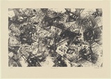 Artist: Hinder, Frank. | Title: Genesis II | Date: 1978 | Technique: lithograph, printed in black ink, from one stone