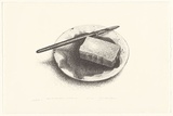 Artist: b'Allan-Hannon, Jonathon.' | Title: b'Tools of a new trade - lithograph no.1' | Date: 1983, October | Technique: b'lithograph, printed in black ink, from one stone'