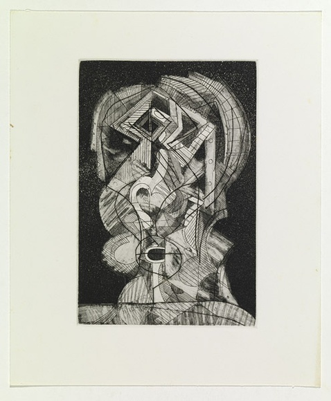 Artist: b'SELLBACH, Udo' | Title: b'not titled' | Date: 1960-80 | Technique: b'etching'