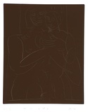 Artist: b'Furlonger, Joe.' | Title: b'Madonna and child (no.1)' | Date: 1989 | Technique: b'etching, printed in black ink, from one plate'