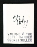 Artist: b'TWIGG, Tony' | Title: b'The left handed secret seller.  Or why?.' | Date: 1982 | Technique: b'book of rubber stamps and pen and ink' | Copyright: b'\xc2\xa9 Tony Twigg. Licensed by VISCOPY, Australia'